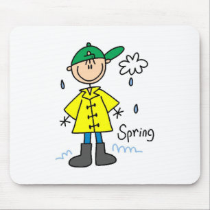 Frühlingsregen mousepad