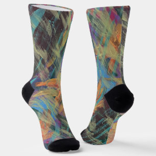 Frühlingsregen Socken