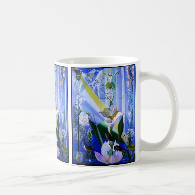 Frühlingsreigen von Joseph Stella Kaffeetasse (Rechts)