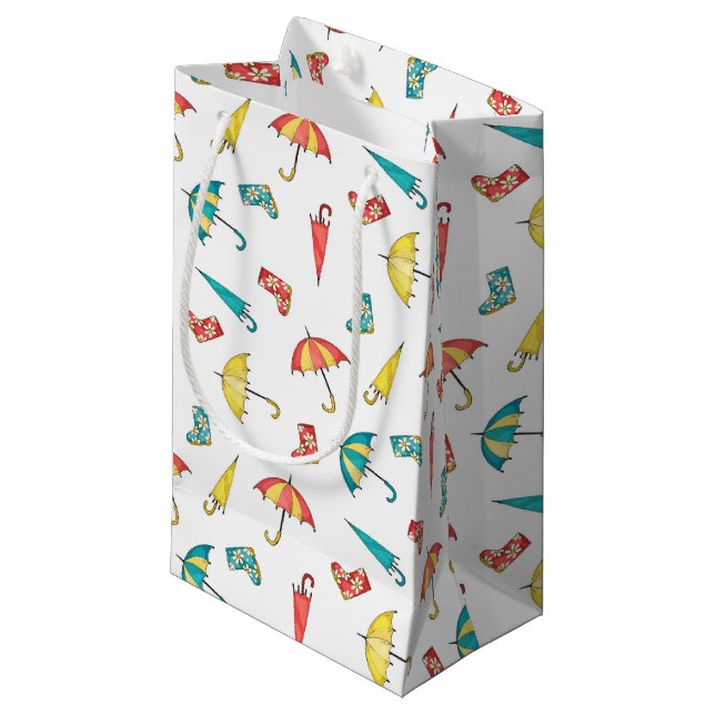 Frühlingsrennen I Kleine Geschenktüte (Vorderseite Schrägansicht)