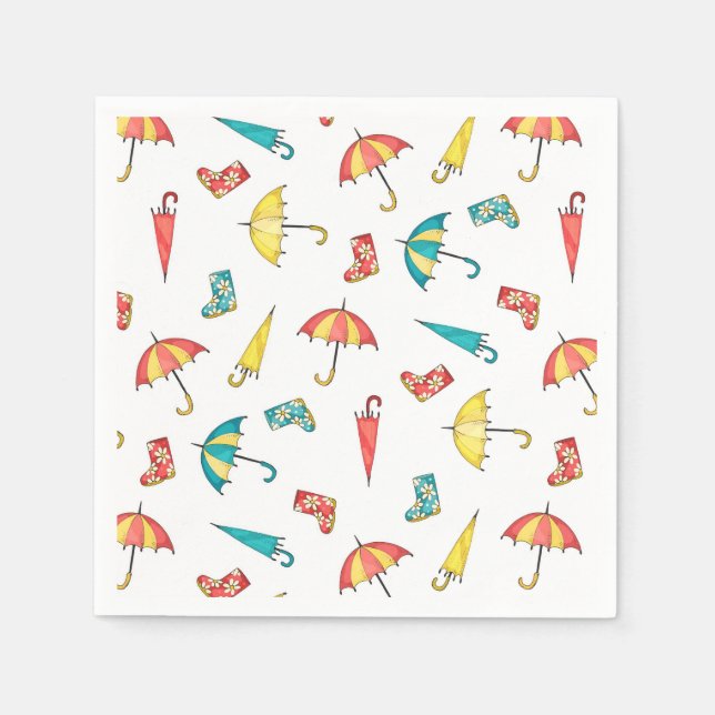 Frühlingsrennen I Serviette (Vorderseite)