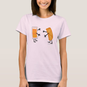Frühlingsrolle u. Hoisin-Sauce - kundengerecht T-Shirt