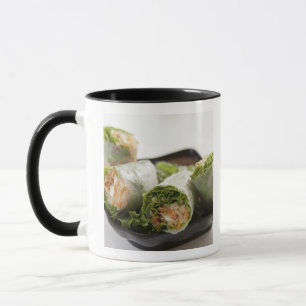 Frühlingsrollen mit Gemüse Tasse