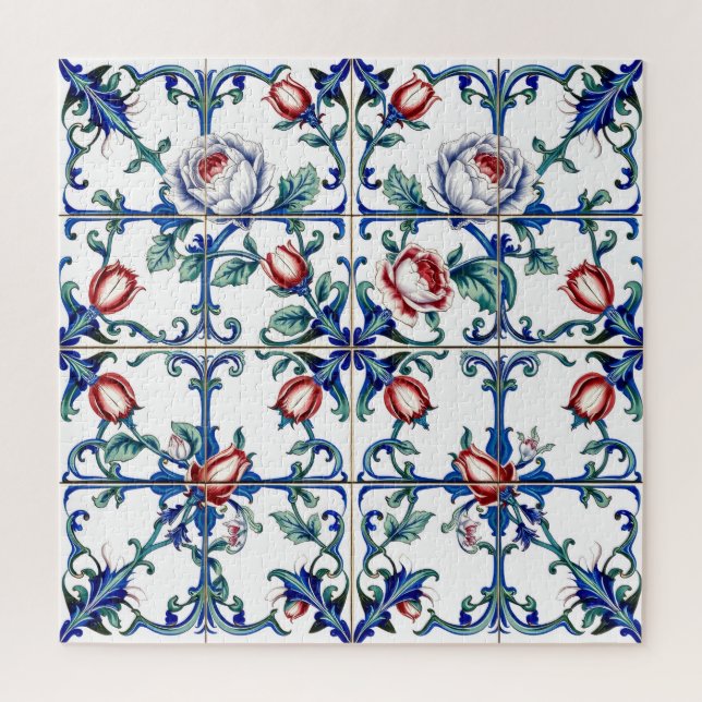 Frühlingsrosen-Puzzle Puzzle (Vertikal)