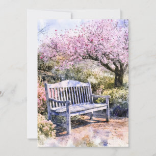 Frühlingssaal Blossom Feiertagskarte