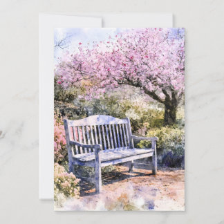 Frühlingssaal Blossom Feiertagskarte