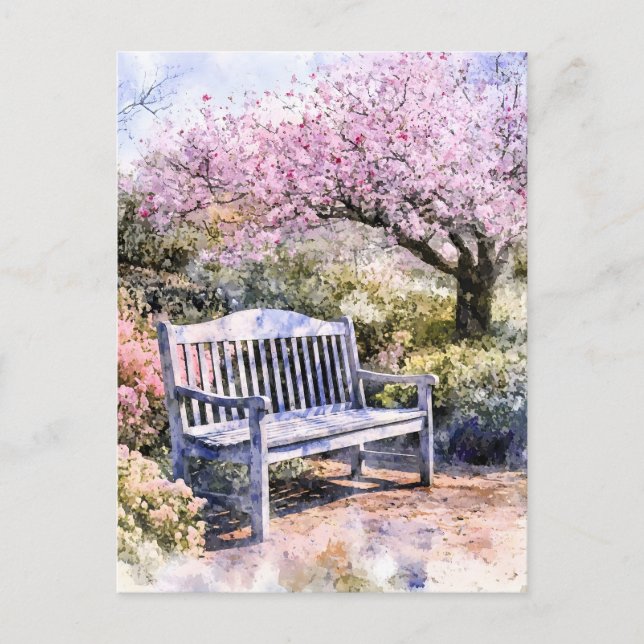 Frühlingssaal Blossom Feiertagspostkarte (Vorderseite)
