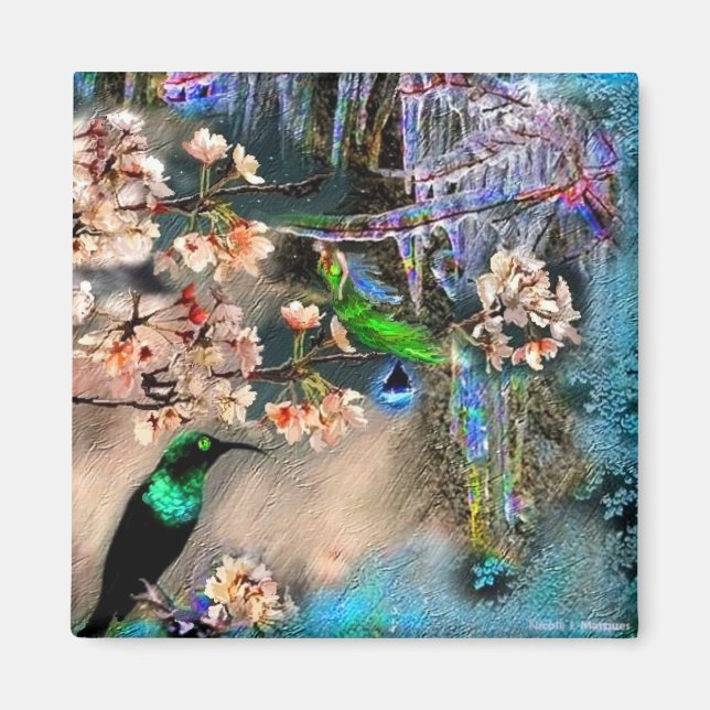 Frühlingssäckel, Magnet (Vorne)