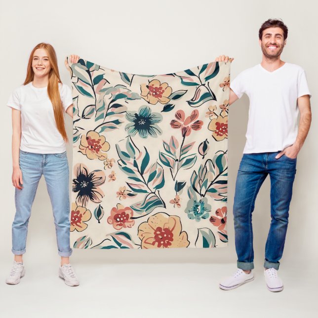 Frühlingssaison Fleecedecke (Beispiel)