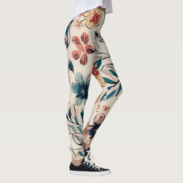 Frühlingssaison Leggings (Rechts)