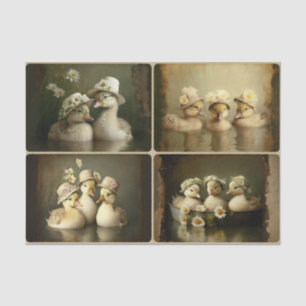 Frühlingssaugen Seidenpapier