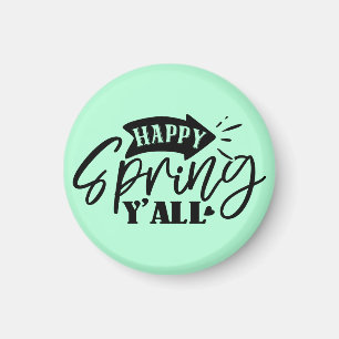 Frühlingsschön Typografie-Design-49765 Magnet