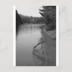 Frühlingssee Postkarte