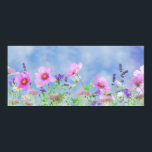 FrühlingsSky Poster<br><div class="desc">Das ist ein Foto wilder Blume,  die gegen einen schönen blauen Himmel blühen. Dieses Bild ist auf einer Vielzahl von anderen Produkten verfügbar,  klicken Sie einfach auf den Link unter dem Foto in der Nähe von 'Über dieses Design'.</div>