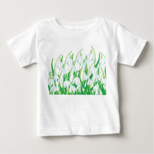 Frühlingssnowdrops Baby T-shirt