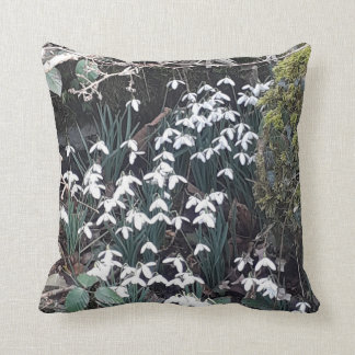 Frühlingssnowdrops Kissen