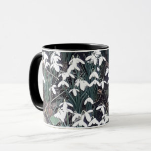 Frühlingssnowdrops-Tasse Tasse