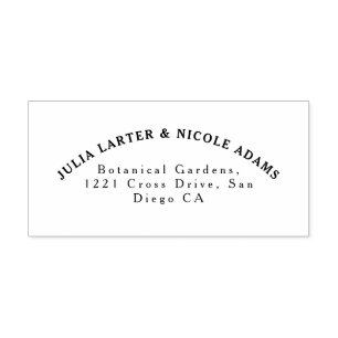 Frühlingssommer Lila Meadow Blume Hochzeit Permastempel