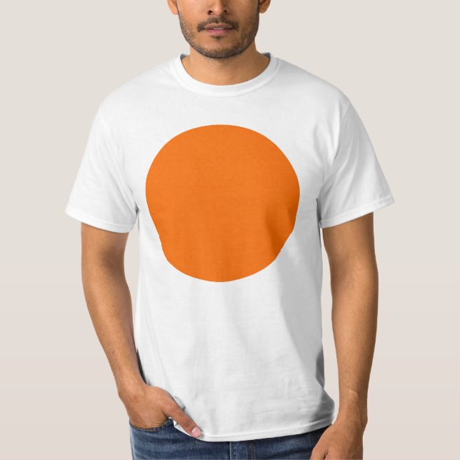 Frühlingssommerfarben Tangelo T-Shirt (Vorderseite)