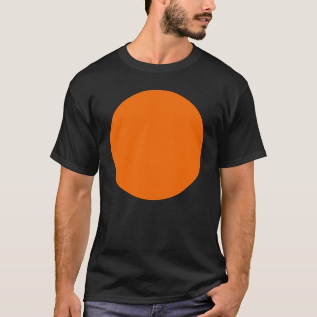 Frühlingssommerfarben Tangelo T-Shirt (Vorderseite)