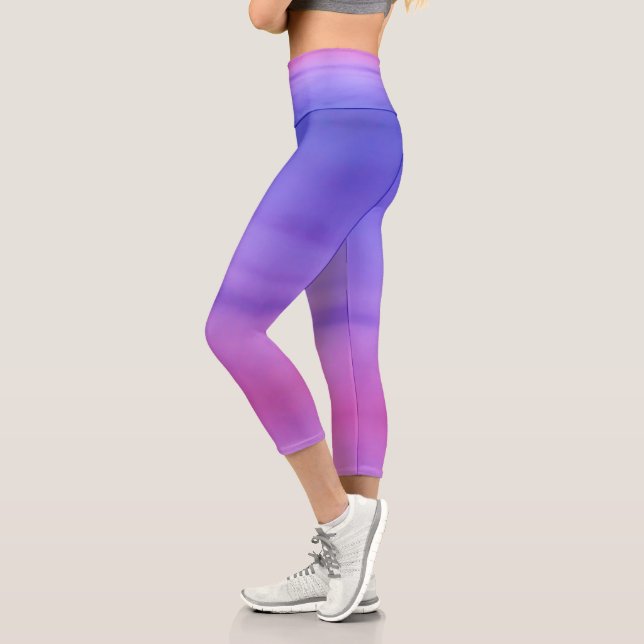 Frühlingssonne Hoher Waisted Capris (Links)