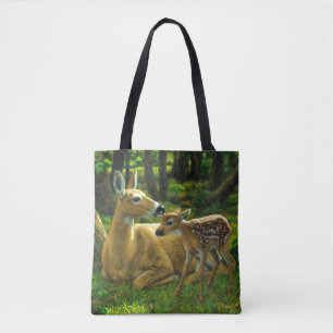 Frühlingssorge Fawn and Mother Deer
