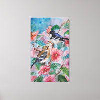 Frühlingsspalten MalCanvas drucken