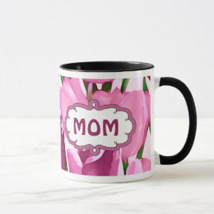 Frühlingsstift Malerei Muttertagsgeschenk Tasse