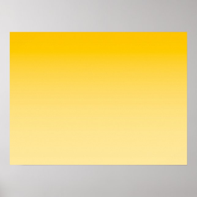 FRÜHLINGSSTIMMUNG – Pastellgelb | hell bis tief |  Poster (Vorne)