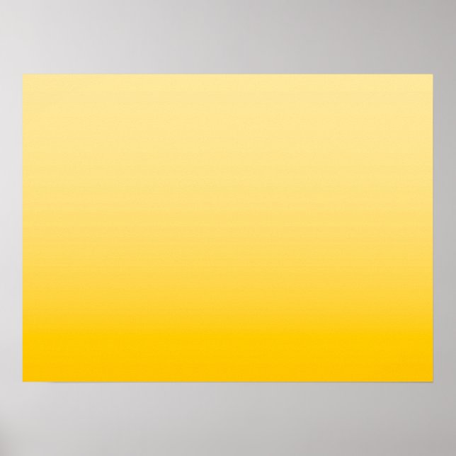 FRÜHLINGSSTIMMUNG – Pastellgelb | tief zu hell | Poster (Vorne)