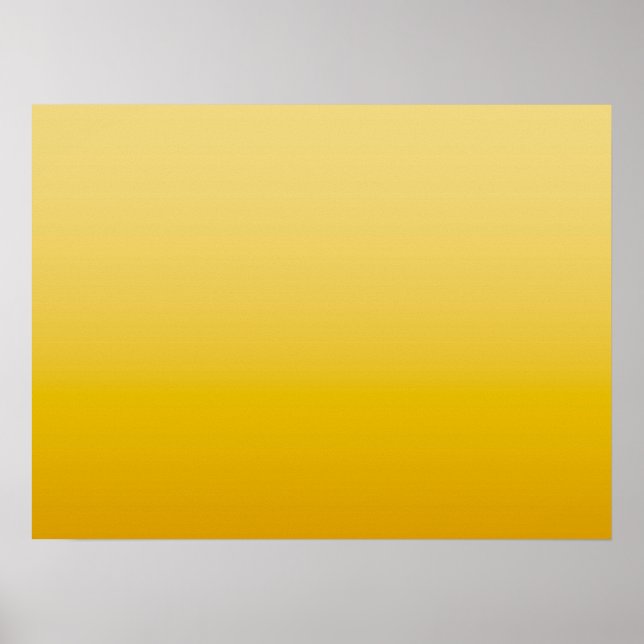 FRÜHLINGSSTIMMUNG – Sanftes Gelb | tief zu hell |  Poster (Vorne)