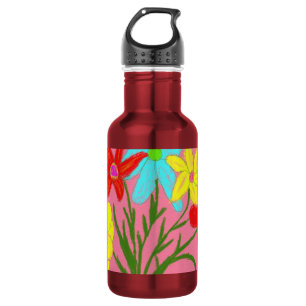 Frühlingsstrauß Edelstahlflasche
