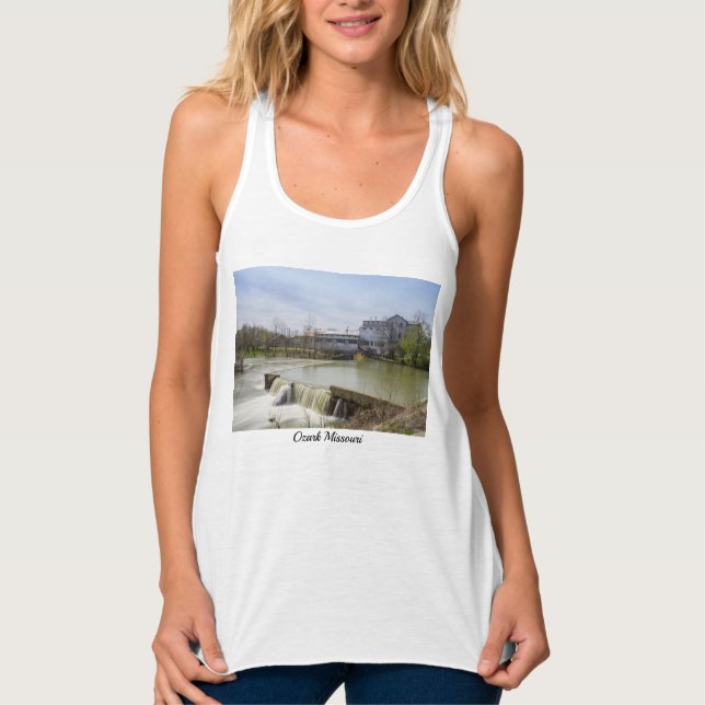 Frühlingstag am Ozark Mill Tank Top (Vorderseite)
