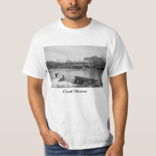 Frühlingstag bei Ozark Mill Graustufen T-Shirt