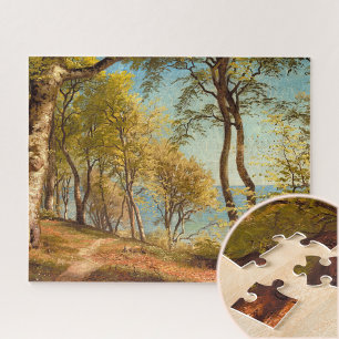 Frühlingstag im Wald von Peder Mork Monsted Puzzle
