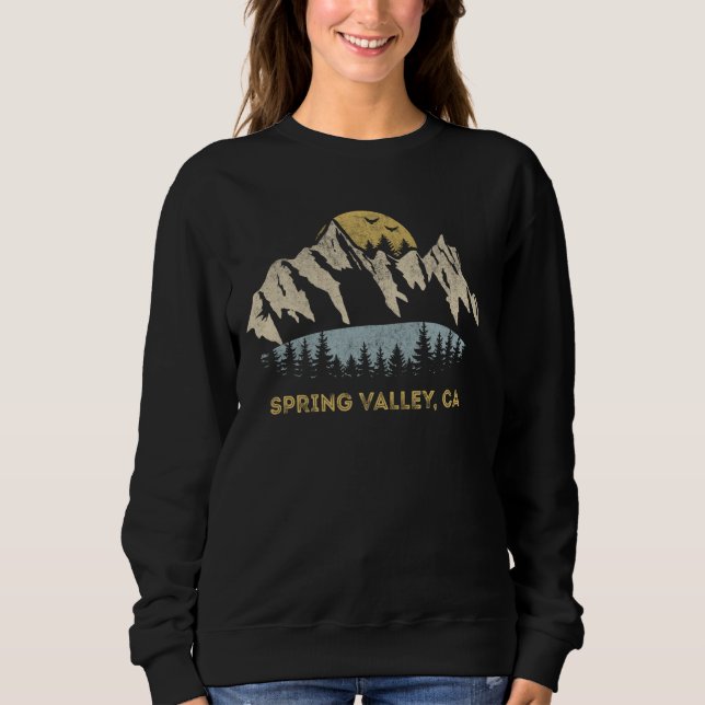 Frühlingstal California Sunset Sunrise C Sweatshirt (Vorderseite)