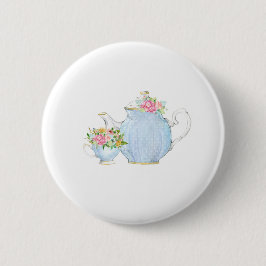 Frühlingstee, Tee, Tee, Blumentee, Blume Button