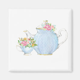 Frühlingstee, Tee, Tee, Blumentee, Blume Magnet