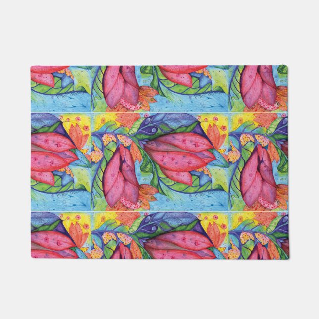 Frühlingstraum Fußmatte (Vorderseite)