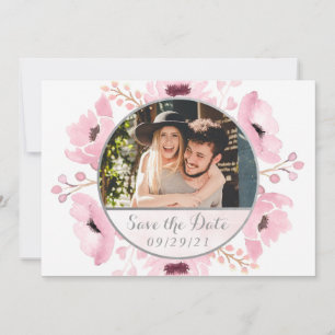 Frühlingstriche Wasserfarben Save the Date