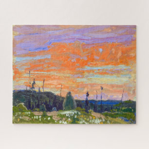 Frühlingsuntergang, Algonquin Park Tom Thomson Puzzle