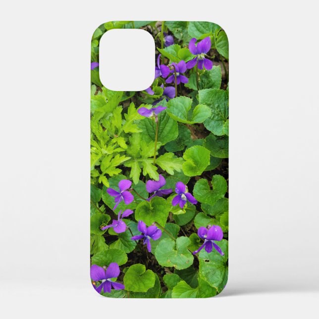 Frühlingsveilchen Case-Mate iPhone Hülle (Rückseite)