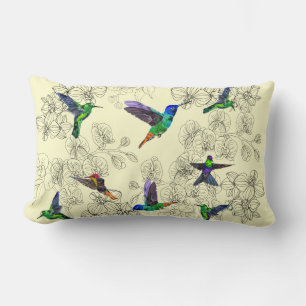 Frühlingsvögel Pillow Hummingbird - Ihre Farben Lendenkissen