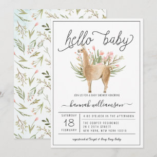 Frühlingswald   Babyparty-Einladung Einladung