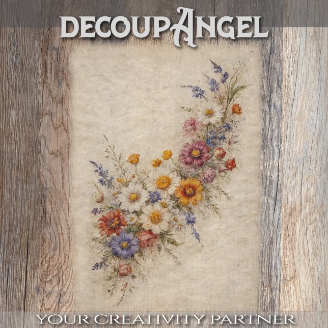 Frühlingswiese #1 - Decoupage - (Von Creator hochgeladen)