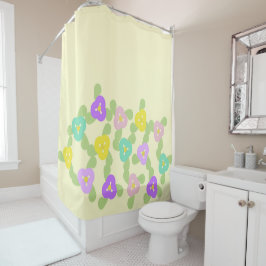 Frühlingswiese Duschvorhang