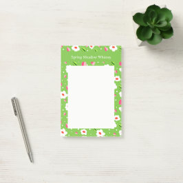Frühlingswiese Whimsy Blumenkollektion Post-it Klebezettel