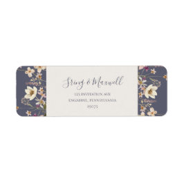 FrühlingsWildblume | LILA RÜCKSENDEADRESSE