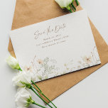 FrühlingsWildblume Save The Date<br><div class="desc">Feiern Sie Ihre besondere Veranstaltung inmitten der bezaubernden Naturumgebung mit unserer Frühlingsveranstaltung Save the Date Einladung. Inspiriert von der rustikalen Eleganz der Wildblumen,  Set diese Einladung den Ton für eine skurrile Feier.</div>