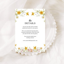 Frühlingswildblumen | Florale Hochzeitsdetails